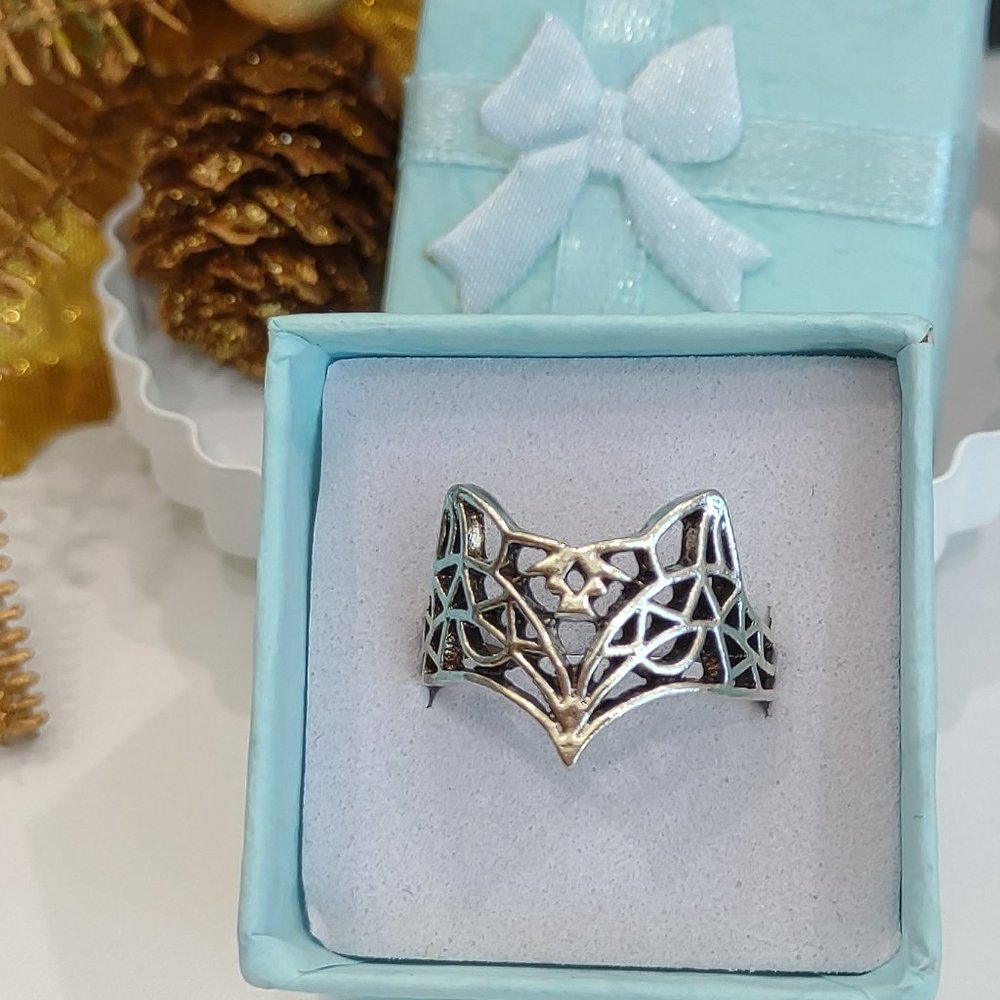 Silver Boho Style Ring - image 2